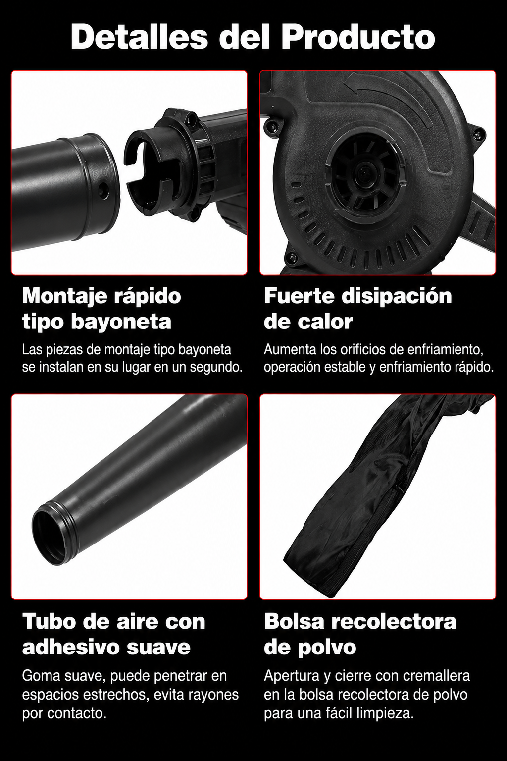 SOPLADORA Y ASPIRADORA  - TURBOCLEAN PRO™ + ENVÍO GRATIS