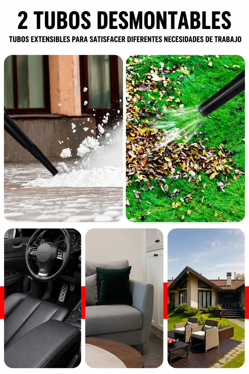 SOPLADORA Y ASPIRADORA  - TURBOCLEAN PRO™ + ENVÍO GRATIS